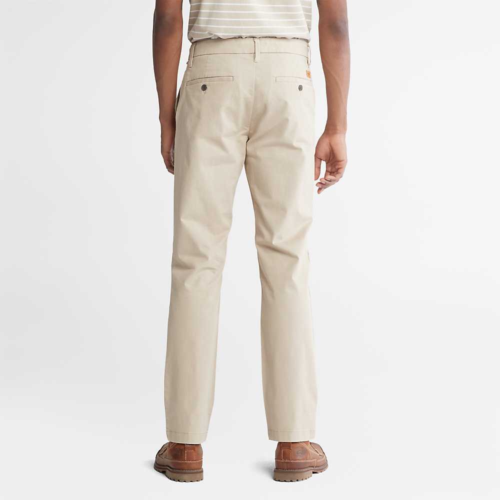 Beige Men's Timberland Squam Lake Chinos | Israel-3529074