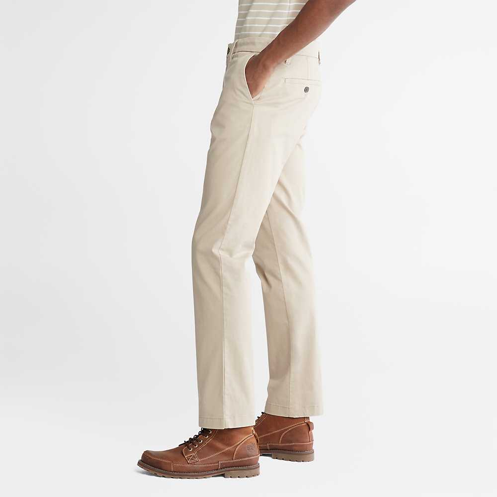 Beige Men's Timberland Squam Lake Chinos | Israel-3529074