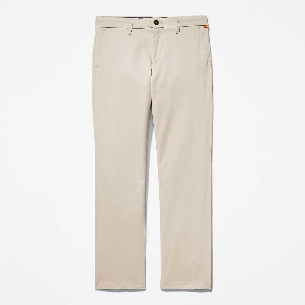 Beige Men's Timberland Squam Lake Chinos | Israel-3529074