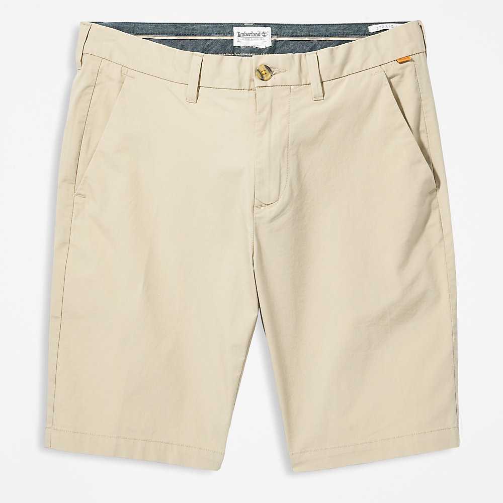 Beige Men's Timberland Squam Lake Shorts | Israel-6278149