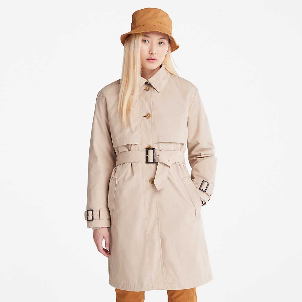 Beige Women\'s Timberland 3-in-1 Coats | Israel-9042315