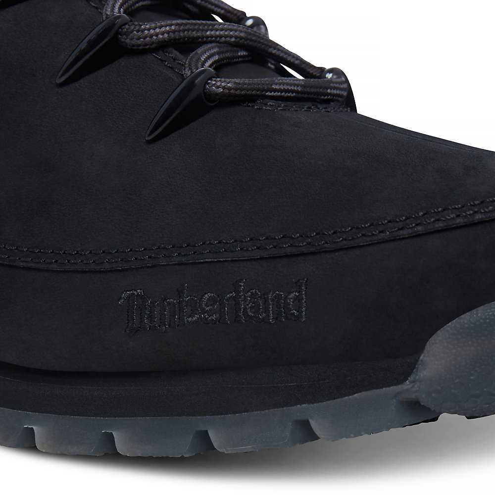 Black/Grey Men's Timberland Euro Sprint Hiking Boots | Israel-8921347