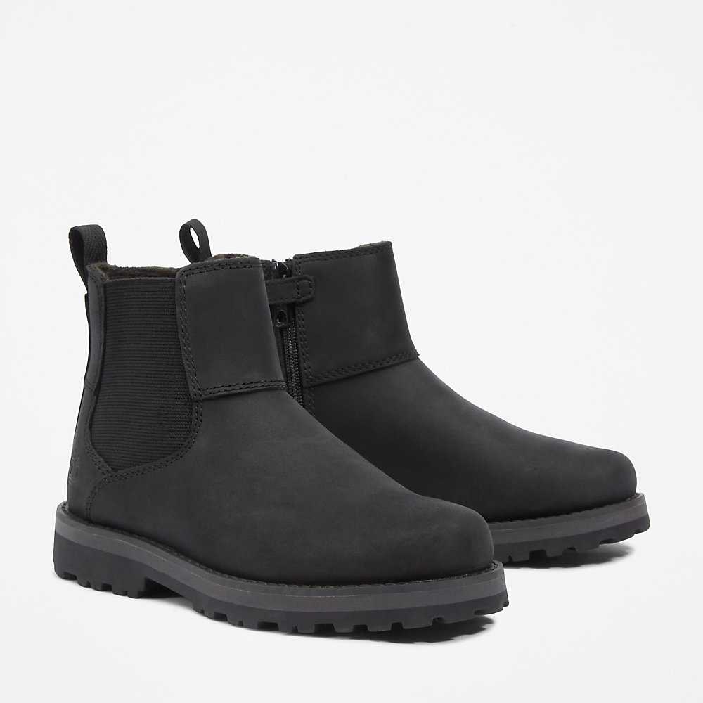 Black Kids' Timberland Courma Chelsea Boots | Israel-4219541