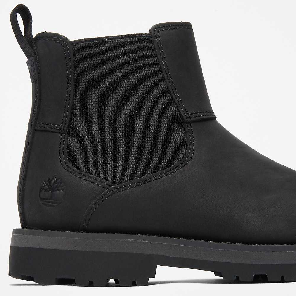 Black Kids' Timberland Courma Chelsea Boots | Israel-4219541