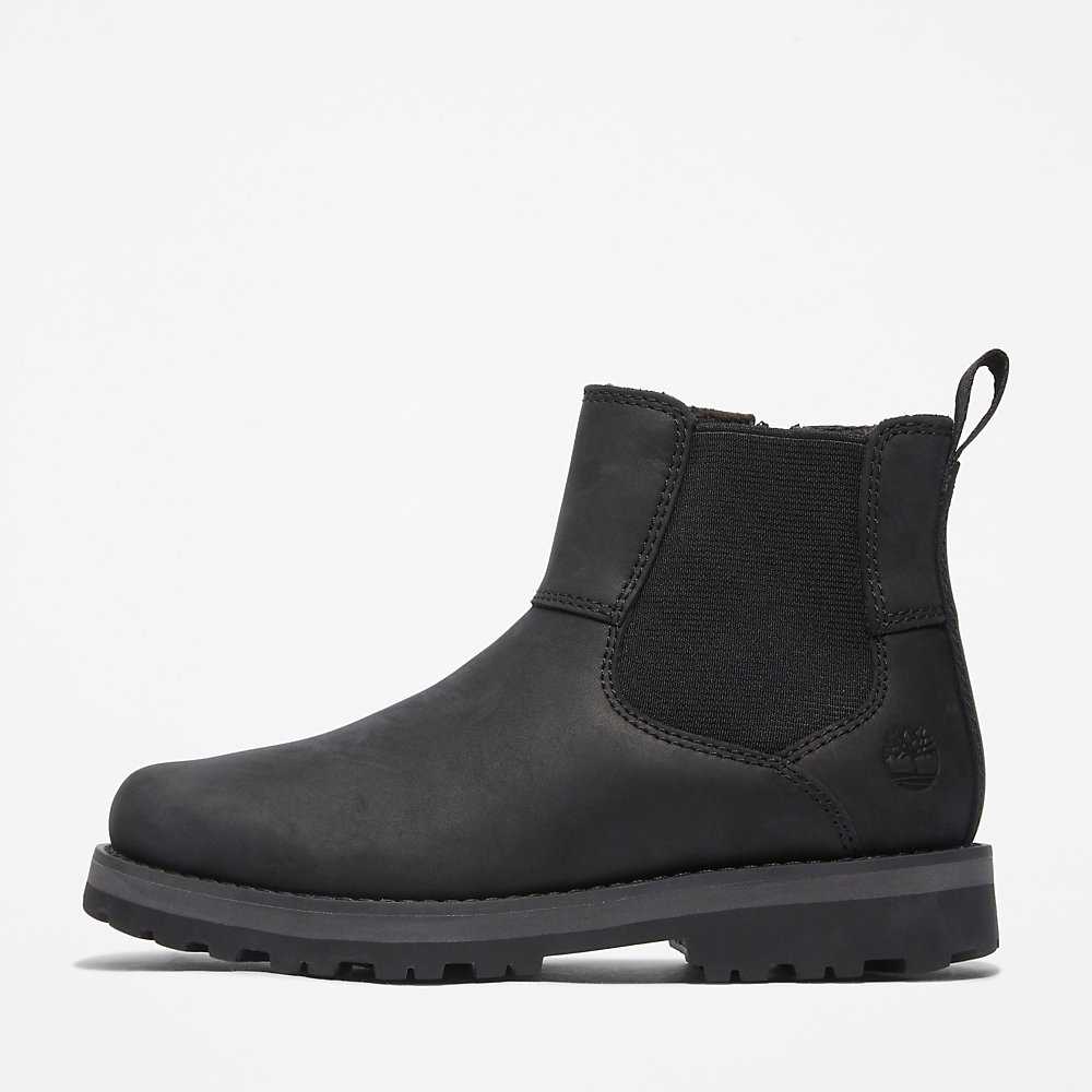 Black Kids' Timberland Courma Chelsea Boots | Israel-4219541