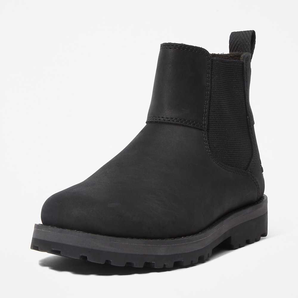 Black Kids' Timberland Courma Chelsea Boots | Israel-4219541