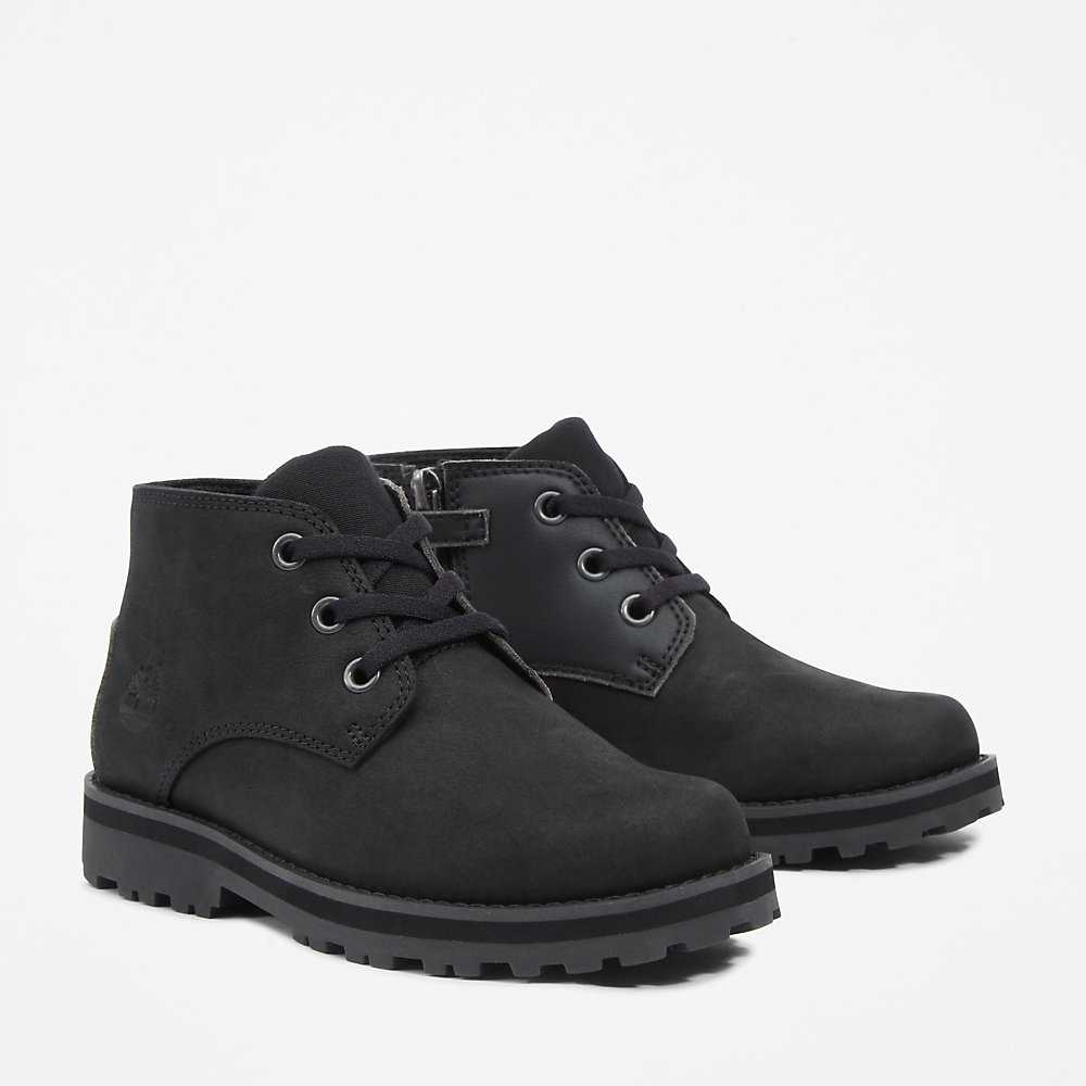 Black Kids' Timberland Courma Chukka Boots | Israel-4219553