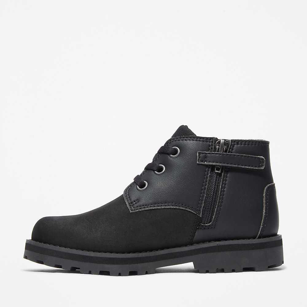 Black Kids' Timberland Courma Chukka Boots | Israel-4219553