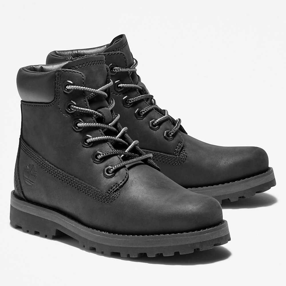 Black Kids' Timberland Courma Waterproof Boots | Israel-4219524