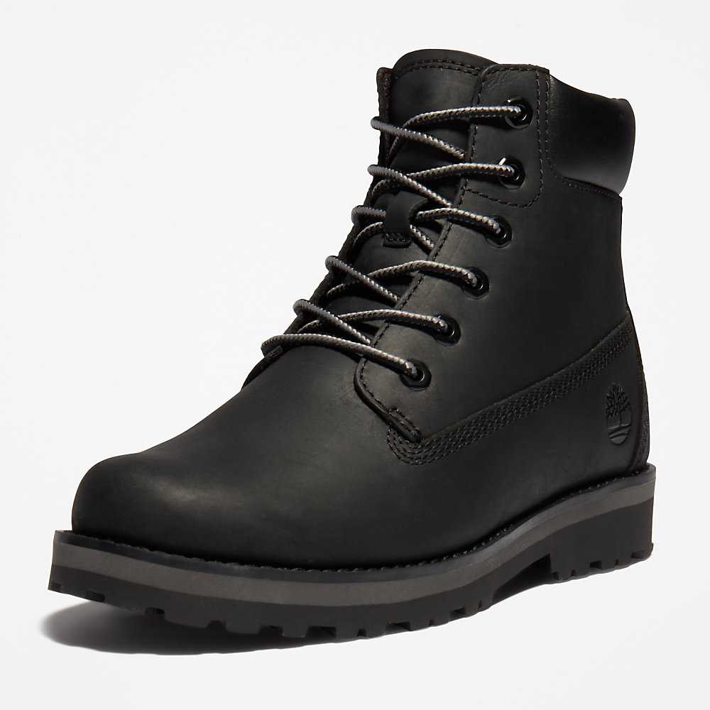 Black Kids' Timberland Courma Waterproof Boots | Israel-4219526