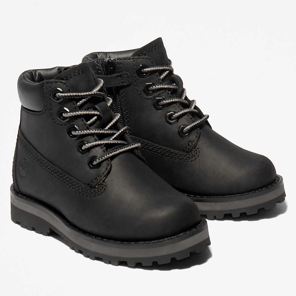 Black Kids' Timberland Courma Waterproof Boots | Israel-4219529