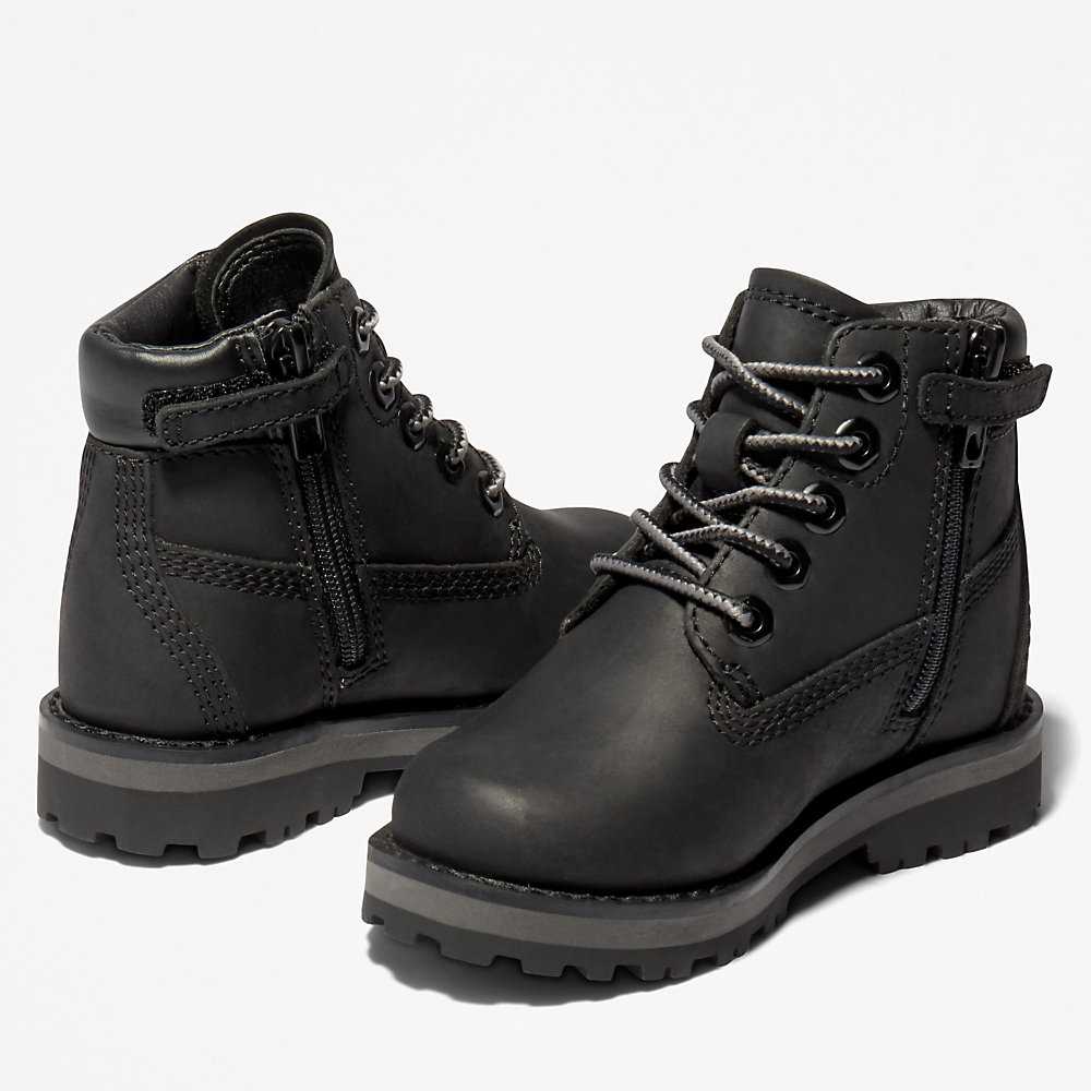 Black Kids' Timberland Courma Waterproof Boots | Israel-4219529