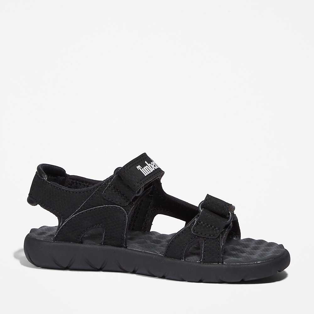 Black Kids' Timberland Perkins Row Sandals | Israel-4832907