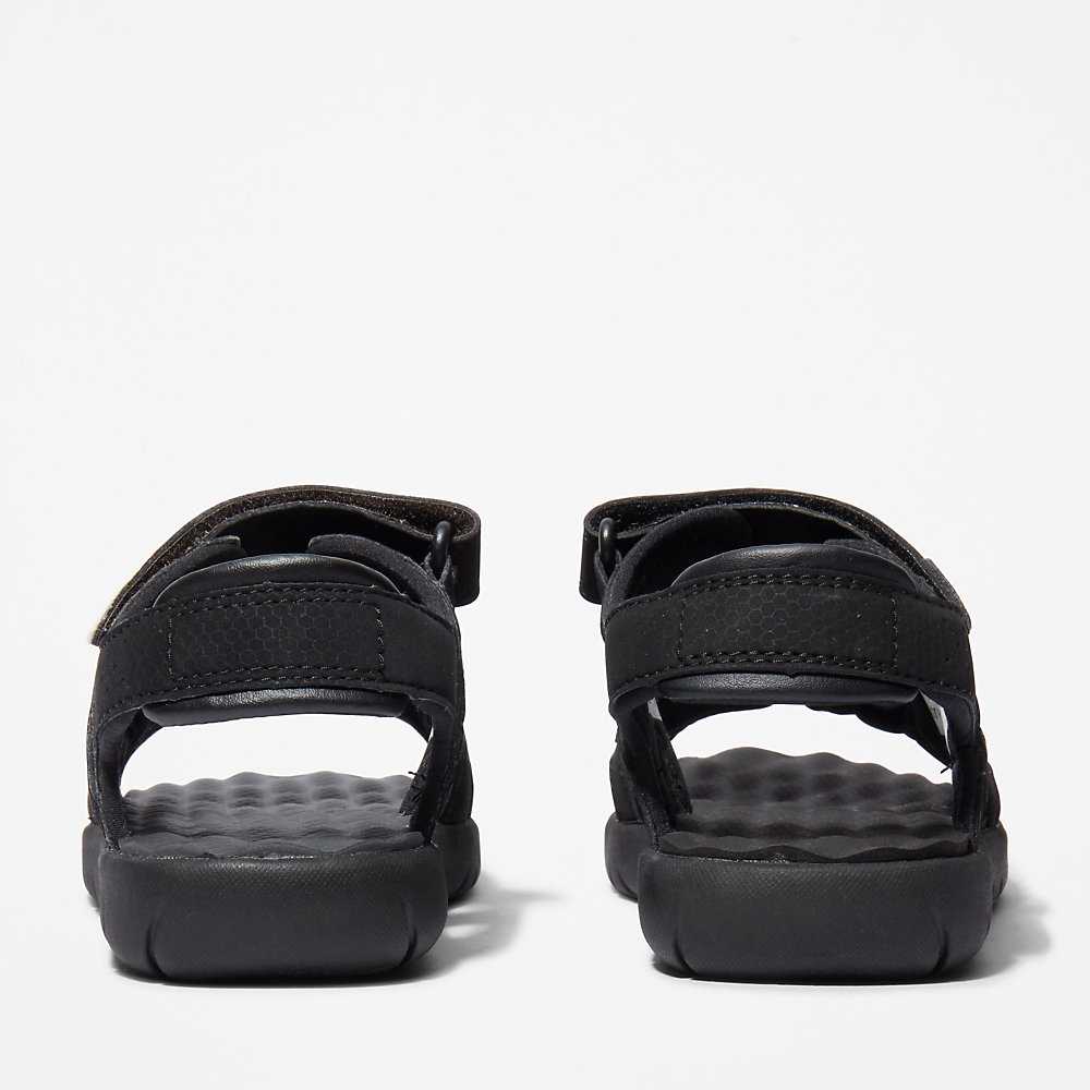 Black Kids' Timberland Perkins Row Sandals | Israel-4832907