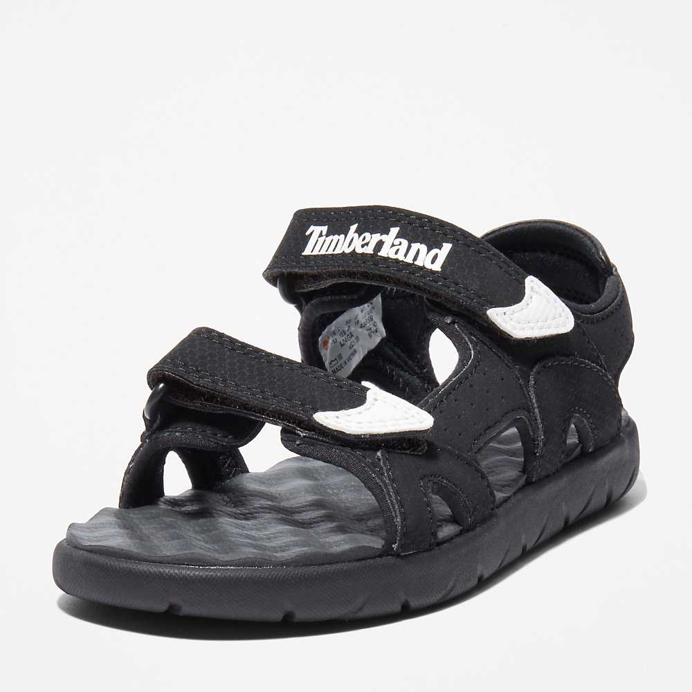 Black Kids' Timberland Perkins Row Sandals | Israel-4832907