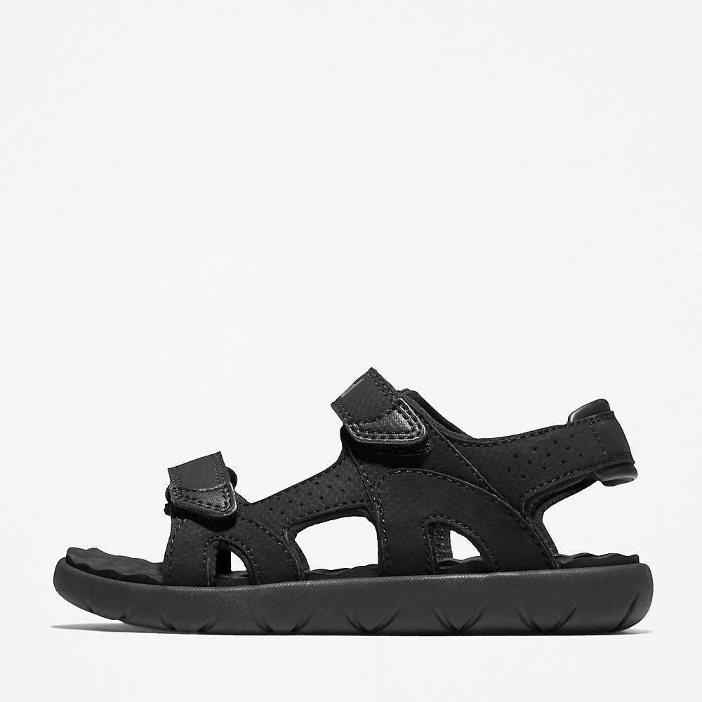 Black Kids' Timberland Perkins Row Sandals | Israel-5392416