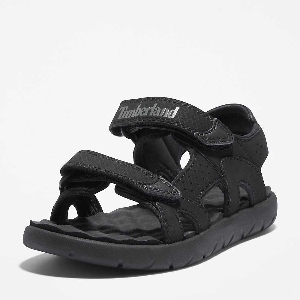 Black Kids' Timberland Perkins Row Sandals | Israel-5392416