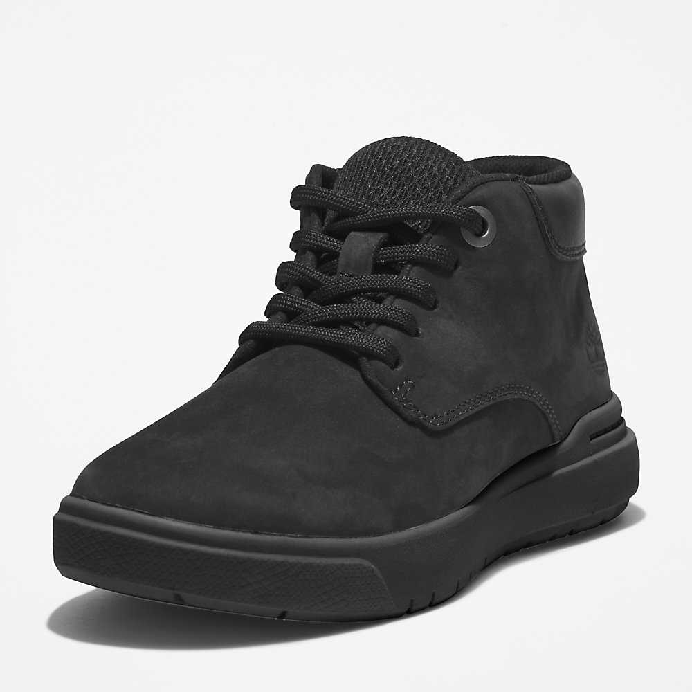 Black Kids' Timberland Seneca Bay Chukka Boots | Israel-4219517