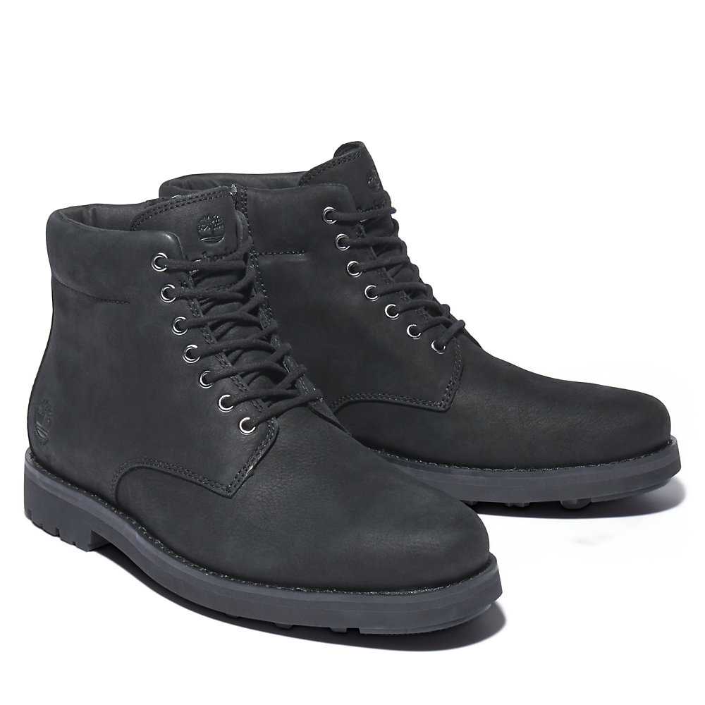 Black Men's Timberland Alden Brook Waterproof Boots | Israel-2084613