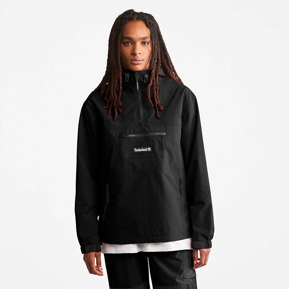 Black Men's Timberland All Gender Outdoor Archive Windbreaker | Israel-1856940