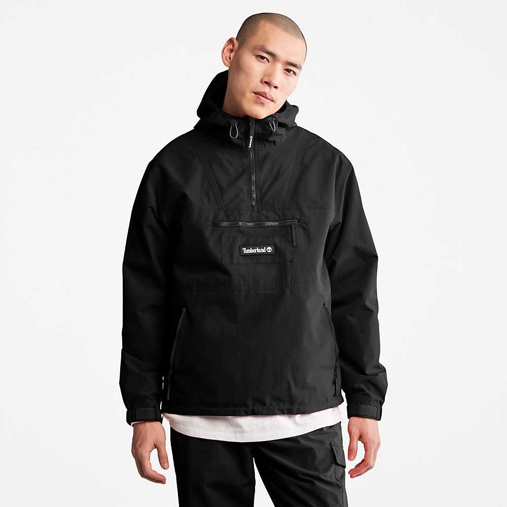 Black Men's Timberland All Gender Outdoor Archive Windbreaker | Israel-1856940