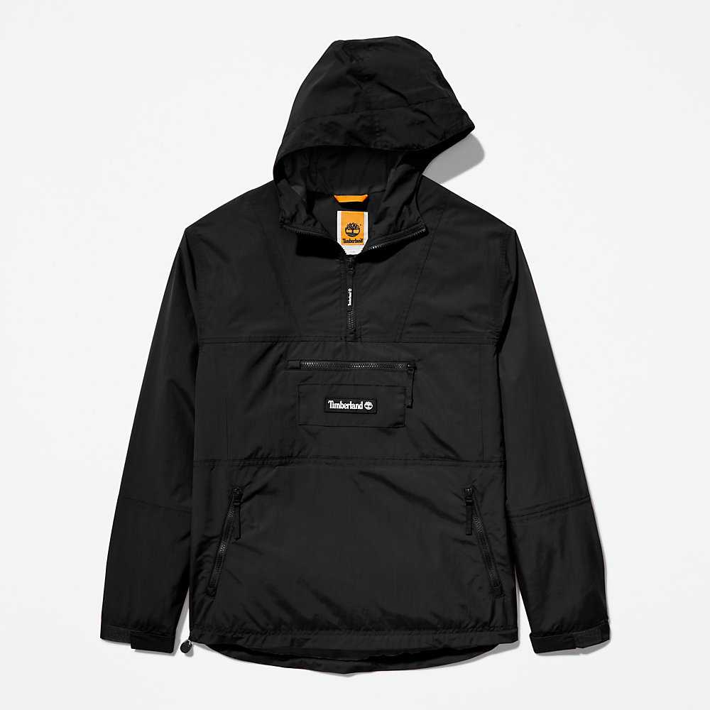 Black Men's Timberland All Gender Outdoor Archive Windbreaker | Israel-1856940