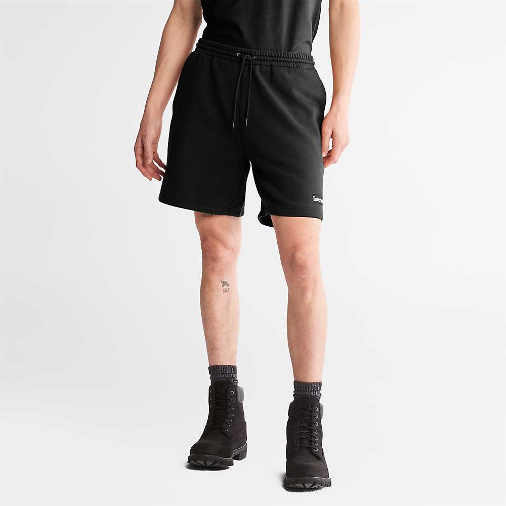 Black Men's Timberland All Gender Sweat Shorts | Israel-1270389