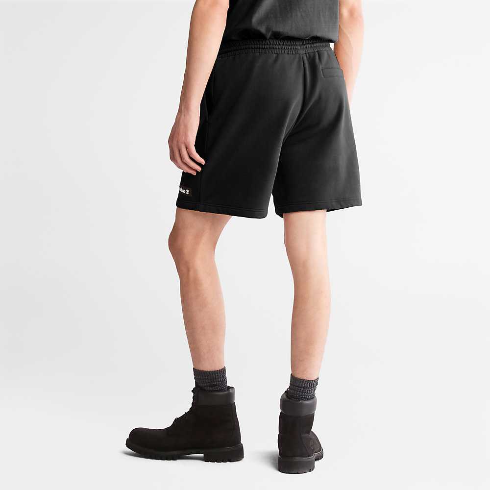 Black Men's Timberland All Gender Sweat Shorts | Israel-1270389