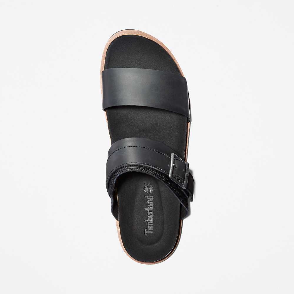 Black Men's Timberland Amalfi Vibes 2 Sandals | Israel-4567920