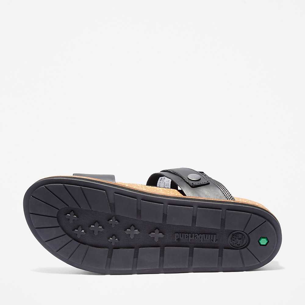 Black Men's Timberland Amalfi Vibes 2 Sandals | Israel-4567920