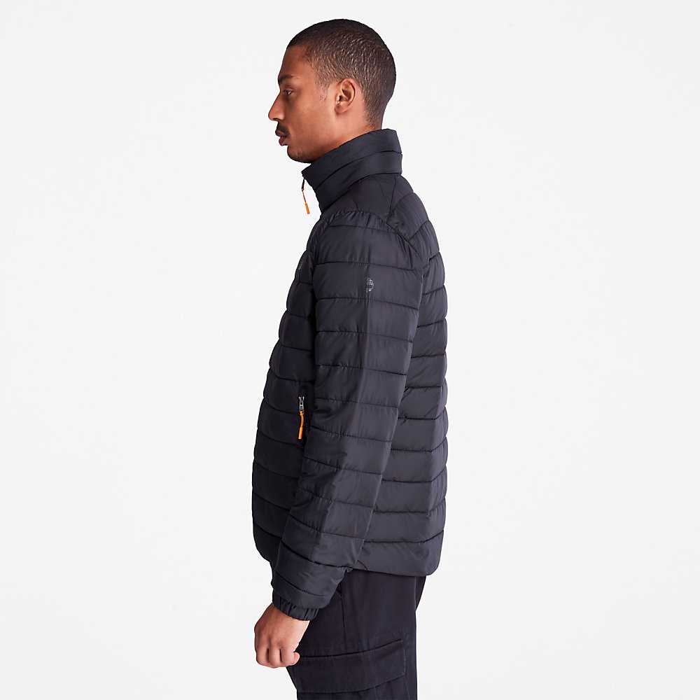 Black Men's Timberland Axis Peak Vest | Israel-2815496