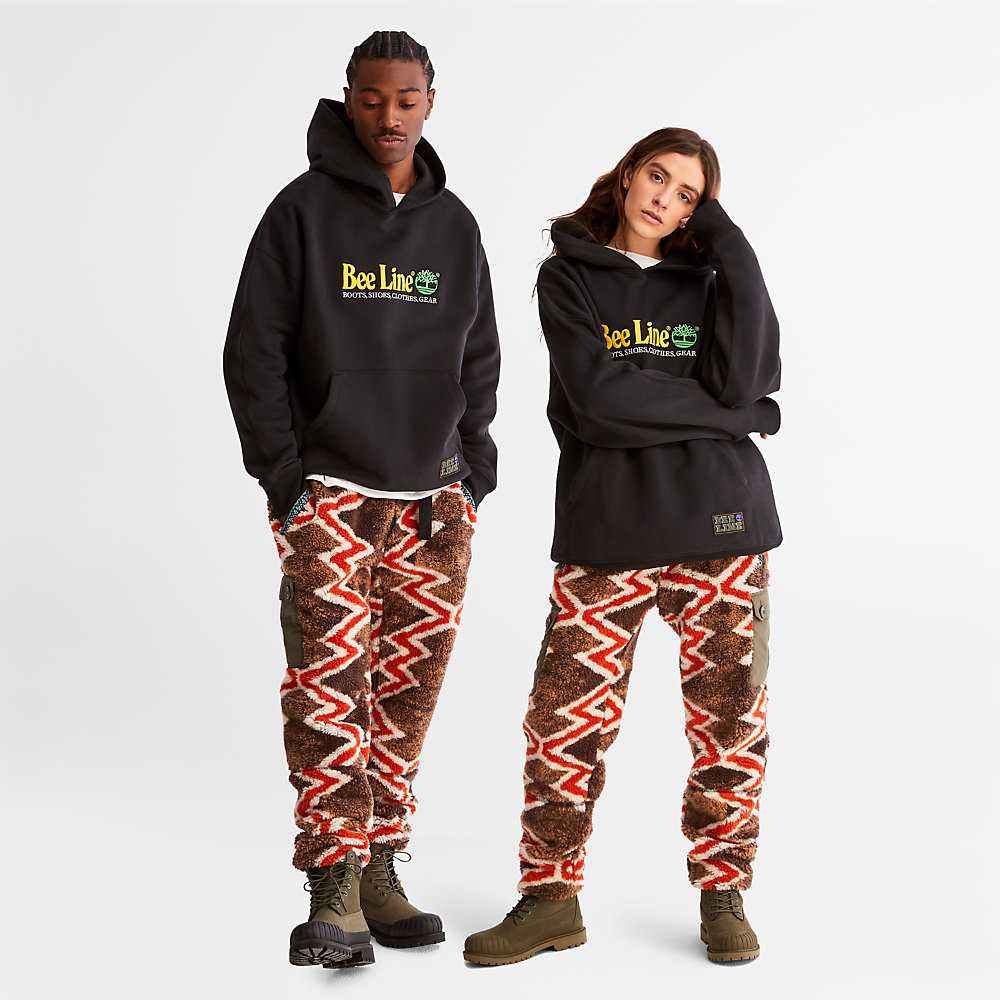 Black Men's Timberland Bee Line x Timberland® Hoodie | Israel-9263750