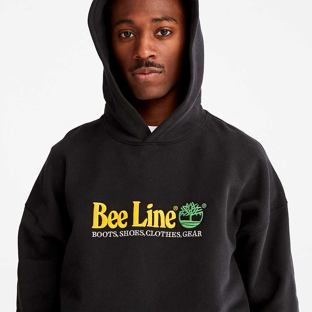 Black Men's Timberland Bee Line x Timberland® Hoodie | Israel-9263750