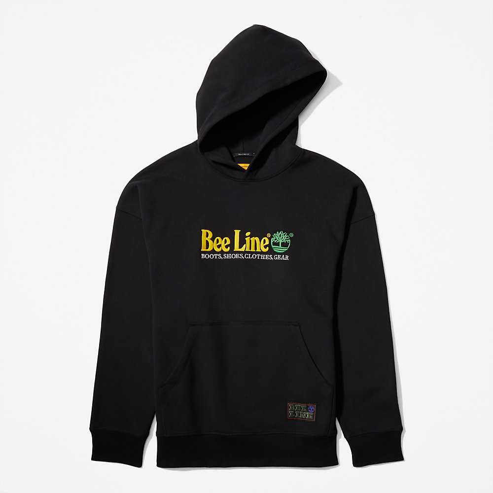 Black Men's Timberland Bee Line x Timberland® Hoodie | Israel-9263750