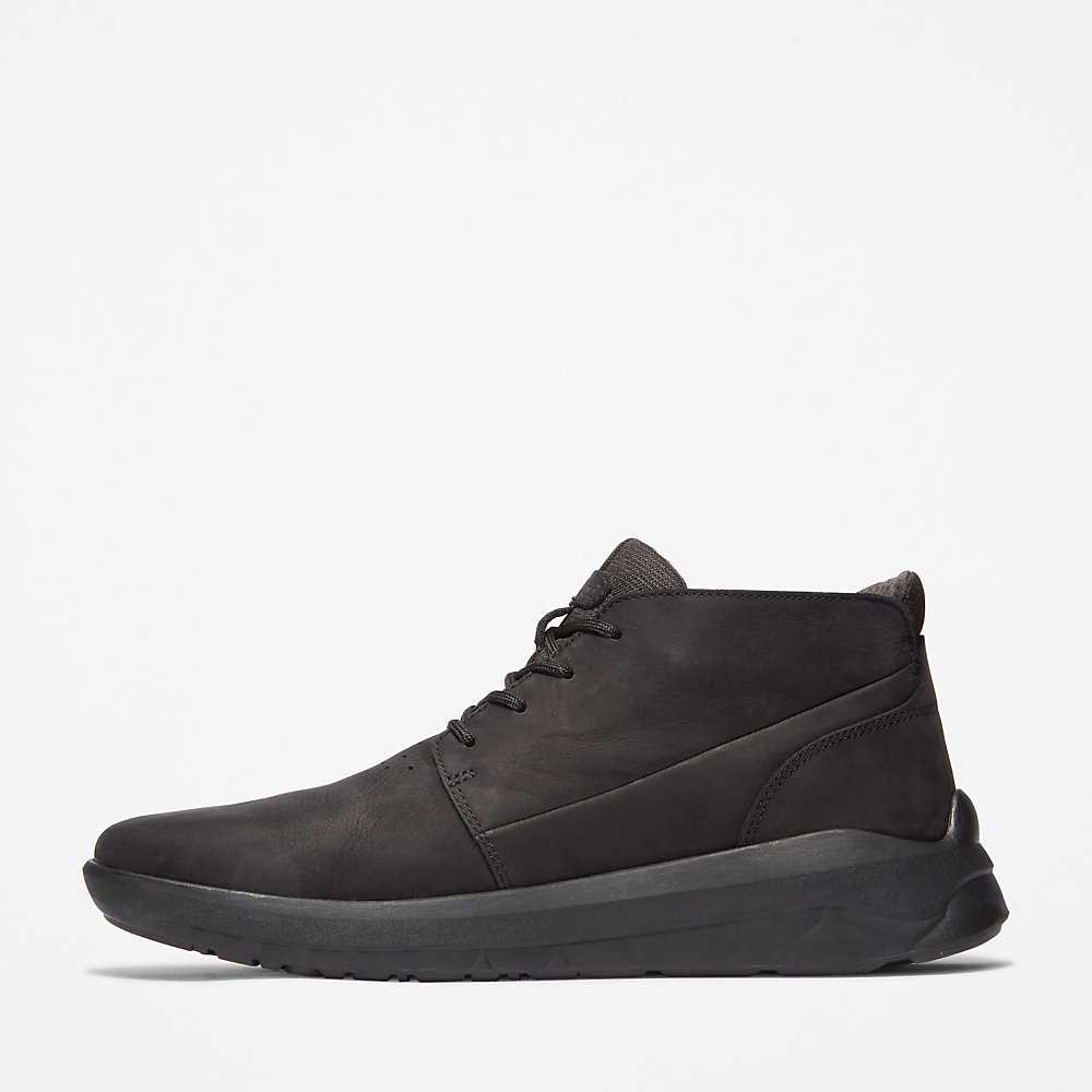 Black Men's Timberland Bradstreet Ultra Chukka Boots | Israel-3754960