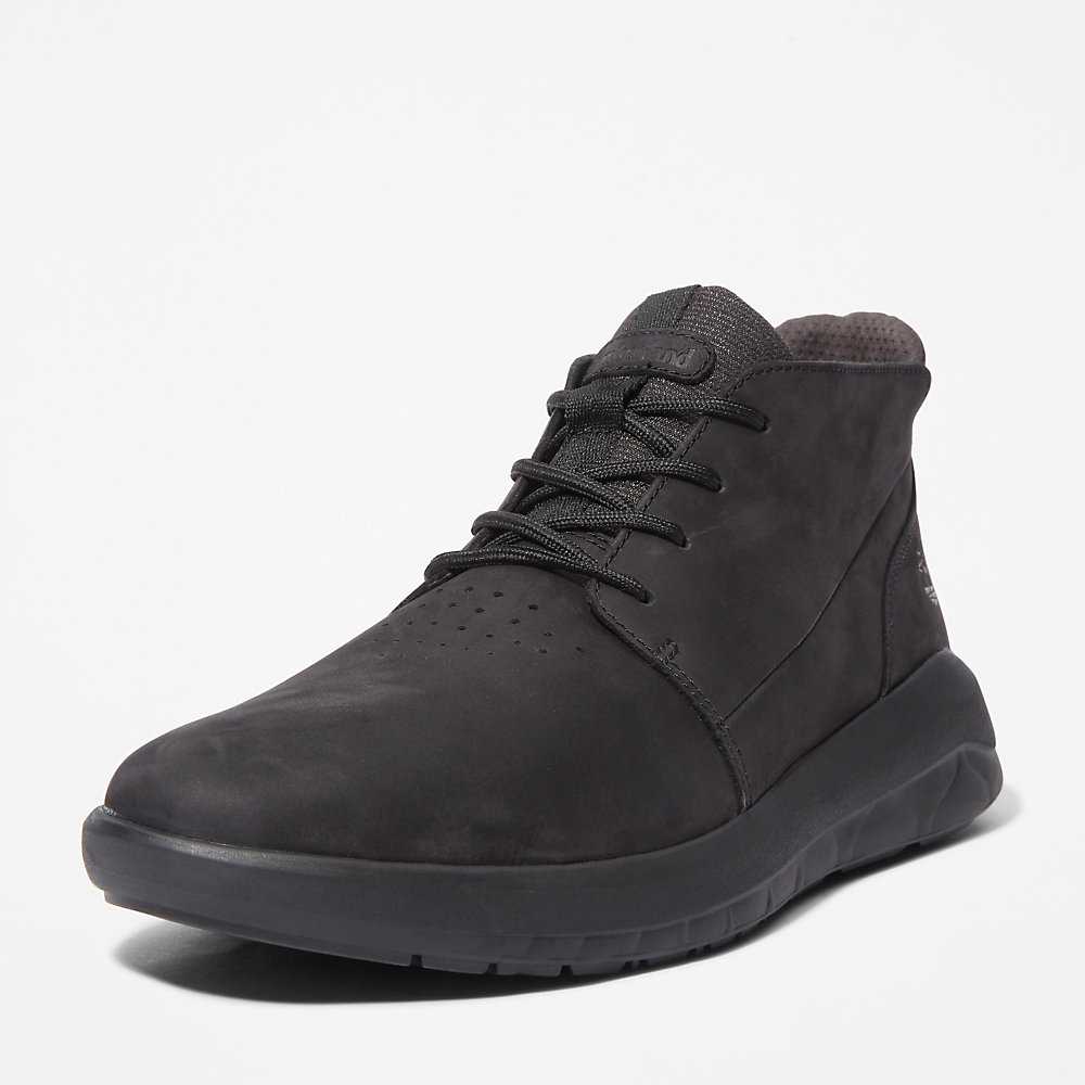 Black Men's Timberland Bradstreet Ultra Chukka Boots | Israel-3754960