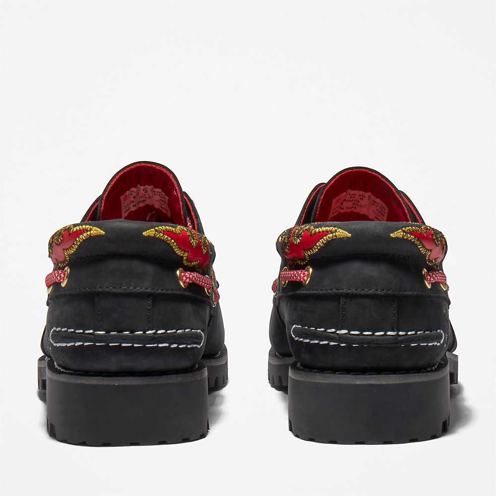 Black Men's Timberland CLOT x Timberland® Boat Shoes | Israel-5678029