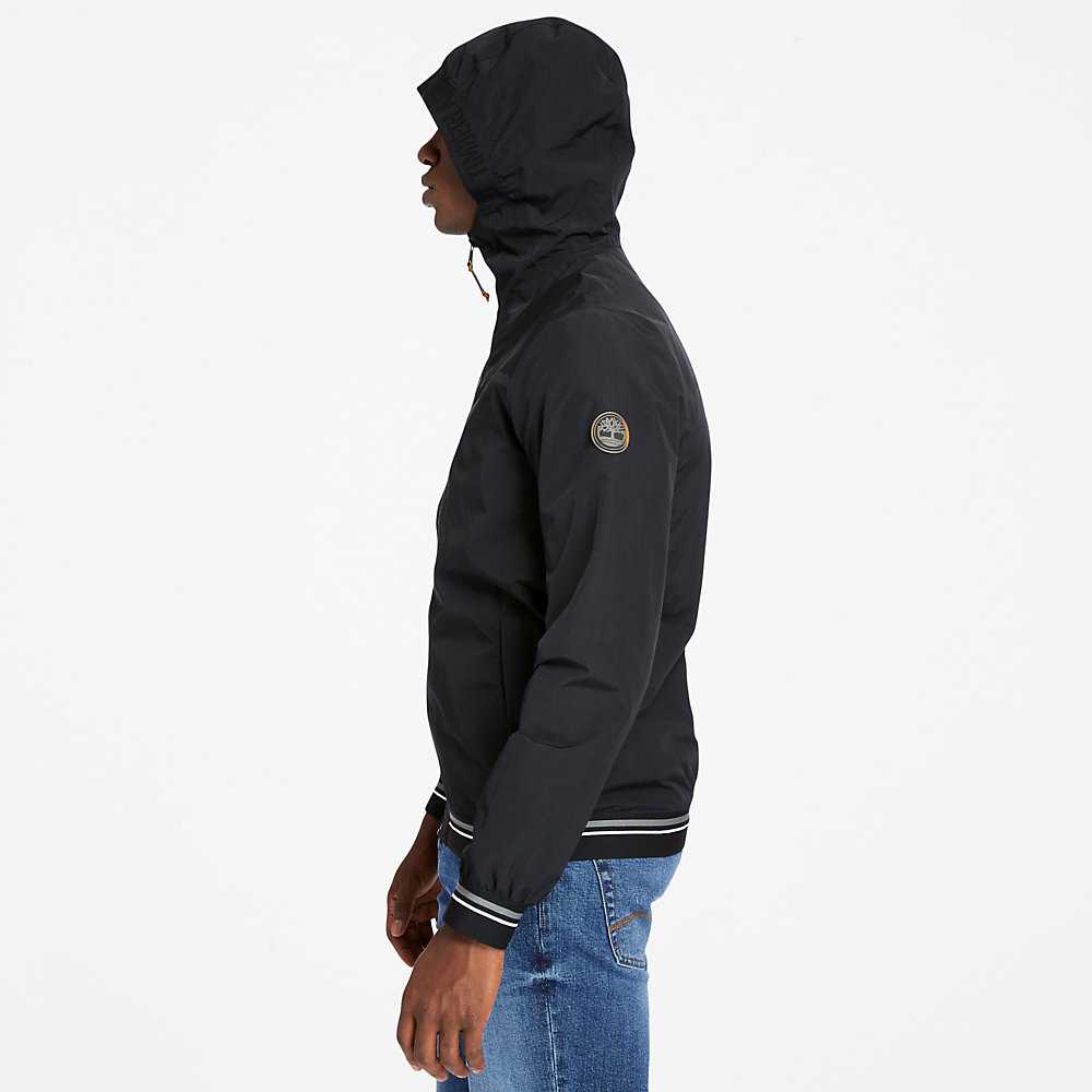 Black Men's Timberland Coastal Cool Bomber Jacket | Israel-7839502