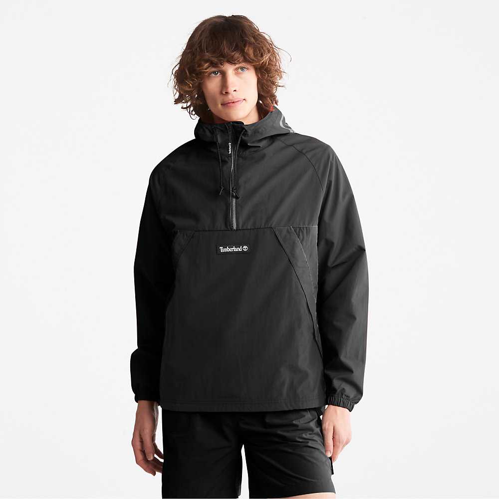 Black Men's Timberland DWR Windbreaker | Israel-9036278