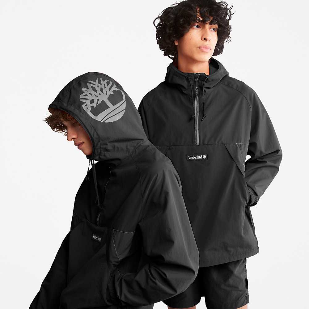 Black Men's Timberland DWR Windbreaker | Israel-9036278