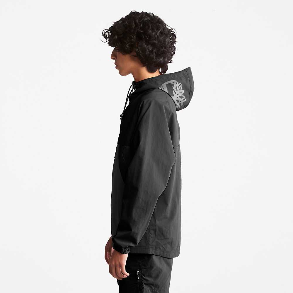 Black Men's Timberland DWR Windbreaker | Israel-9036278