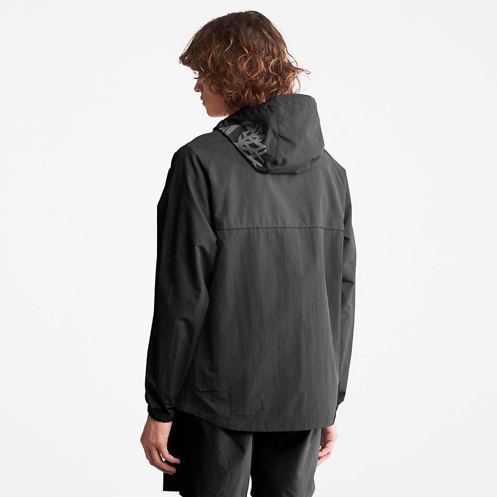 Black Men's Timberland DWR Windbreaker | Israel-9036278