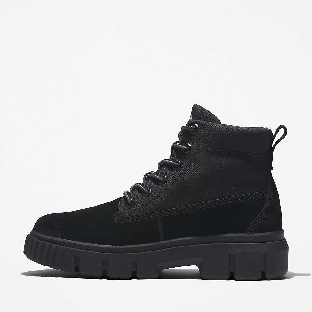 Black Men's Timberland Greyfield Waterproof Boots | Israel-3691857