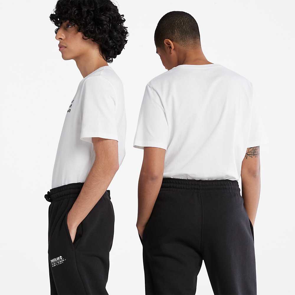 Black Men's Timberland Luxe Comfort Essentials Refibra™ Track Pants | Israel-5013496