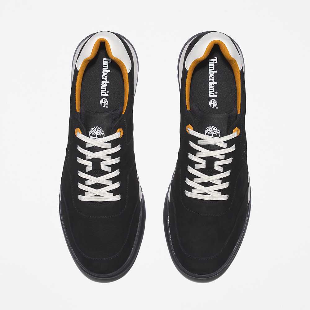 Black Men's Timberland Miami Sneakers | Israel-9304162