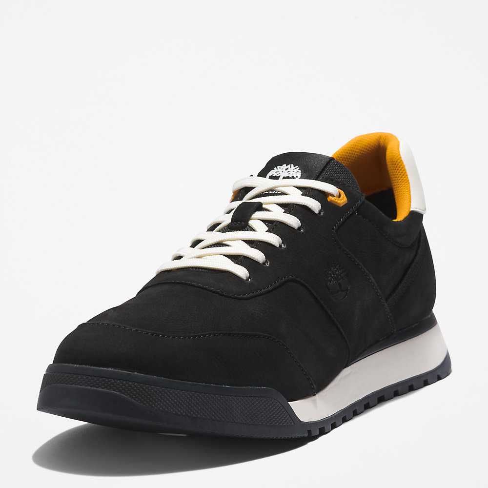 Black Men's Timberland Miami Sneakers | Israel-9304162