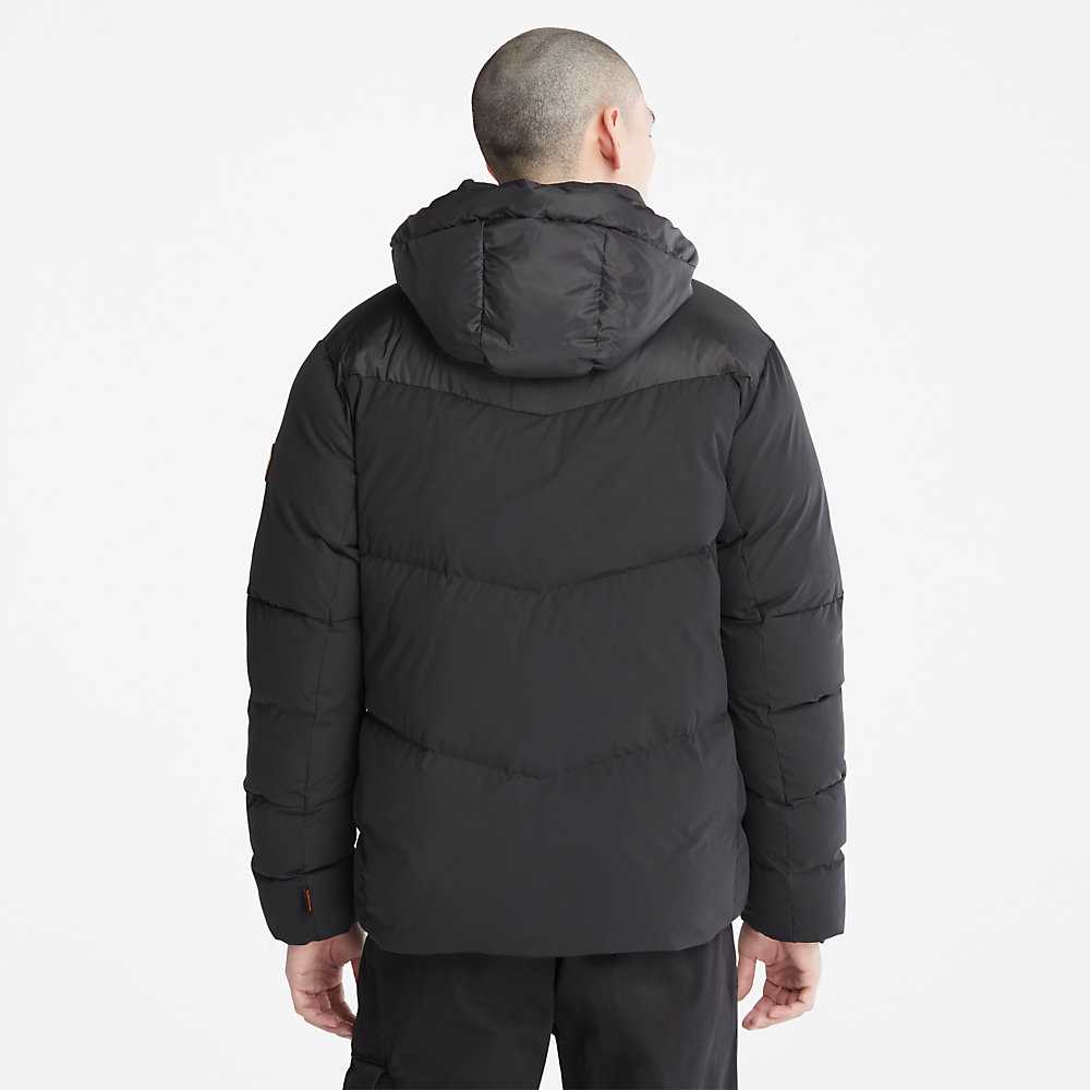 Black Men's Timberland Neo Summit Winter Jackets | Israel-8947132