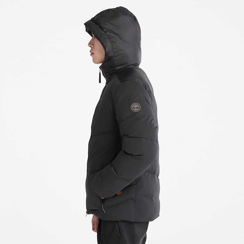 Black Men's Timberland Neo Summit Winter Jackets | Israel-8947132