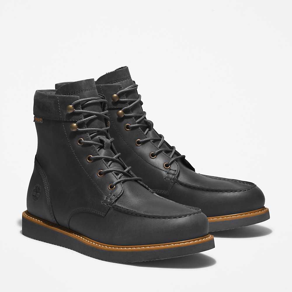 Black Men's Timberland Newmarket II Waterproof Boots | Israel-8732604