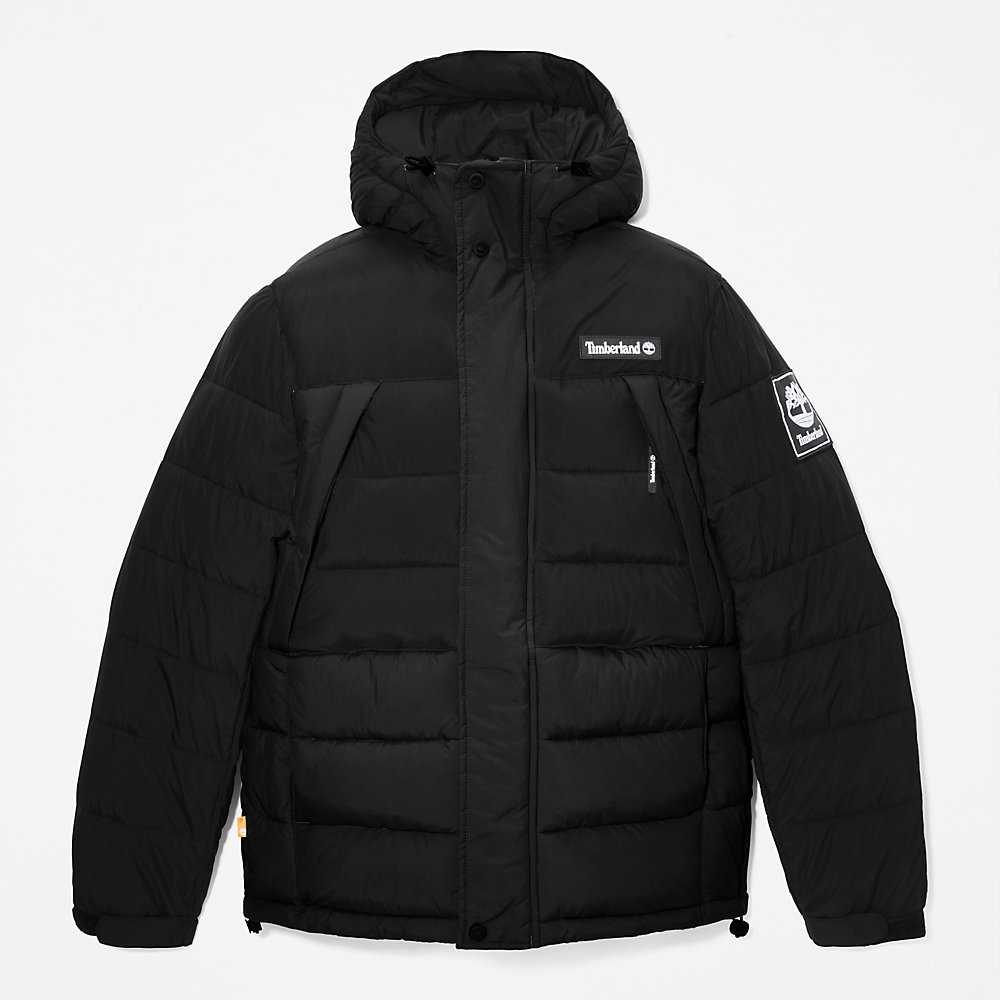 Black Men's Timberland Outdoor Archive Down Jackets | Israel-4013625